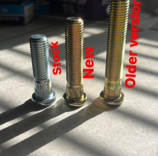 Honda Extended length wheel studs